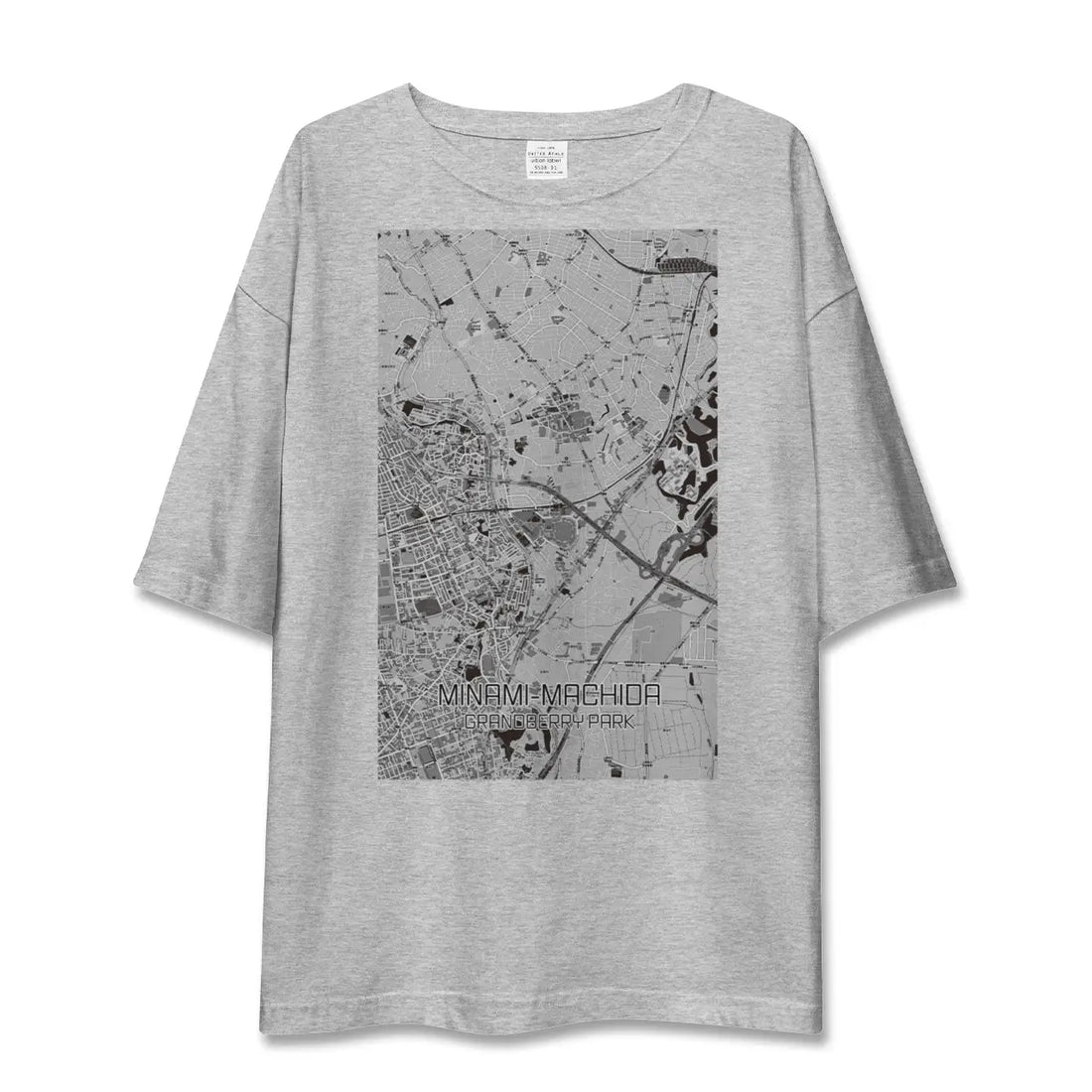 【南町田グランベリーパーク（東京都）】地図柄ビッグシルエットTシャツ