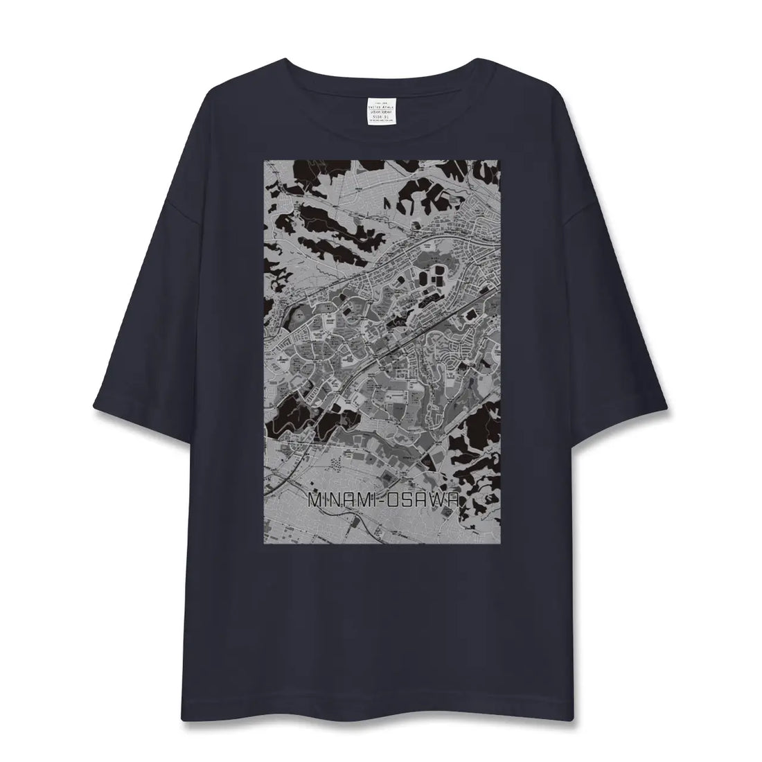 【南大沢（東京都）】地図柄ビッグシルエットTシャツ