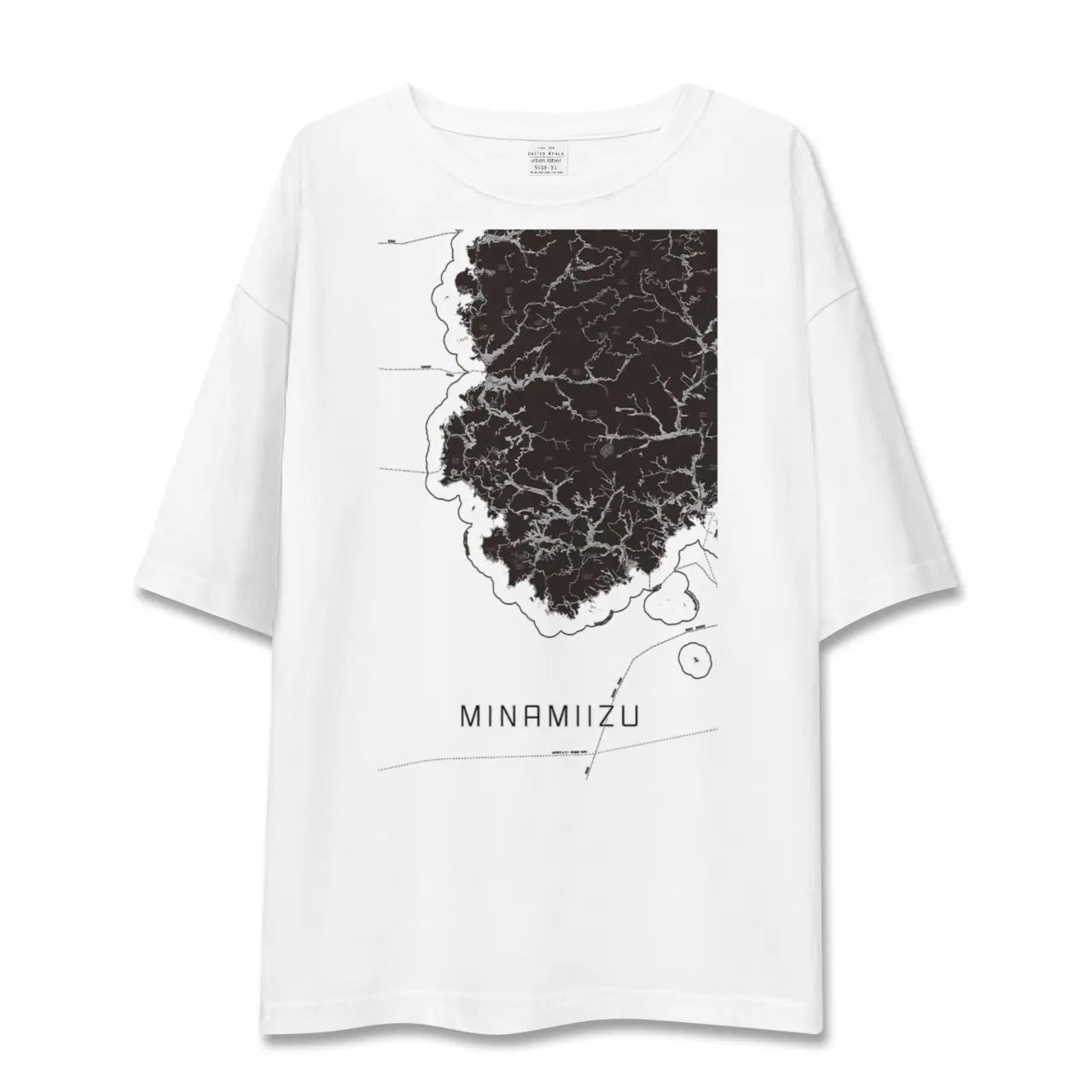 【南伊豆（静岡県）】地図柄ビッグシルエットTシャツ