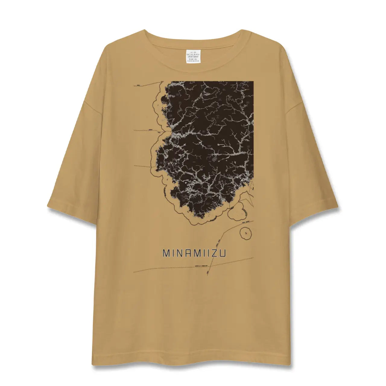 【南伊豆（静岡県）】地図柄ビッグシルエットTシャツ