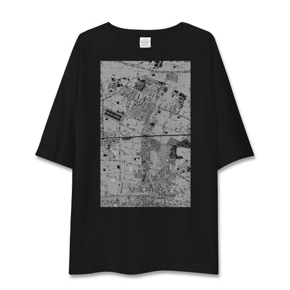 【三鷹（東京都）】地図柄ビッグシルエットTシャツ