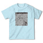 【水戸（茨城県）】地図柄ヘビーウェイトTシャツ