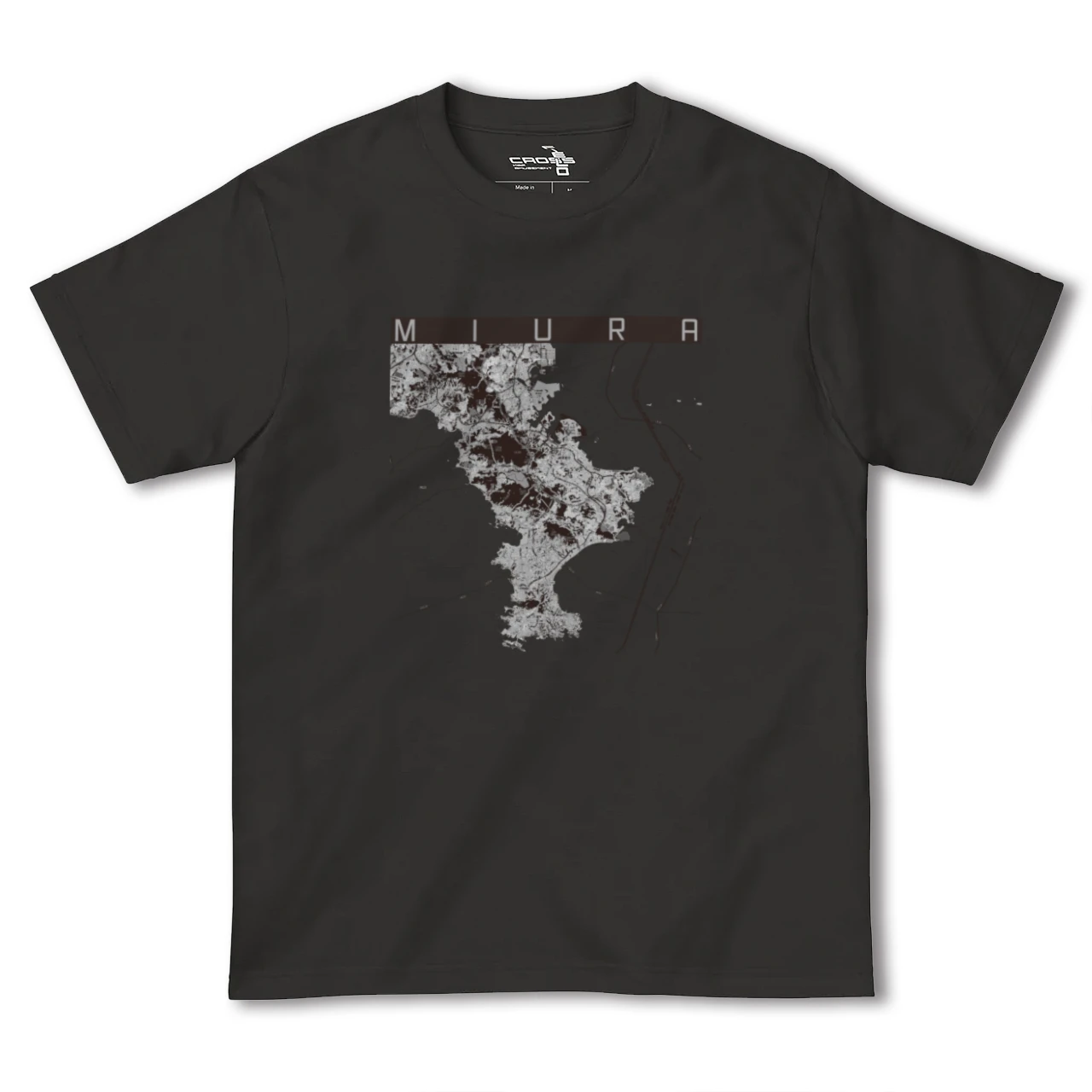【三浦2（神奈川県）】地図柄ヘビーウェイトTシャツ