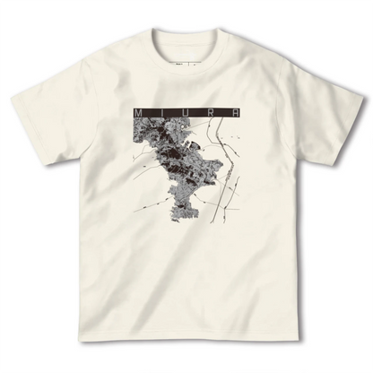 【三浦2（神奈川県）】地図柄ヘビーウェイトTシャツ