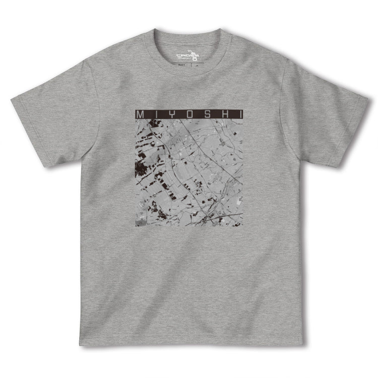 【三芳（埼玉県）】地図柄ヘビーウェイトTシャツ
