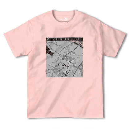 【溝の口（神奈川県）】地図柄ヘビーウェイトTシャツ