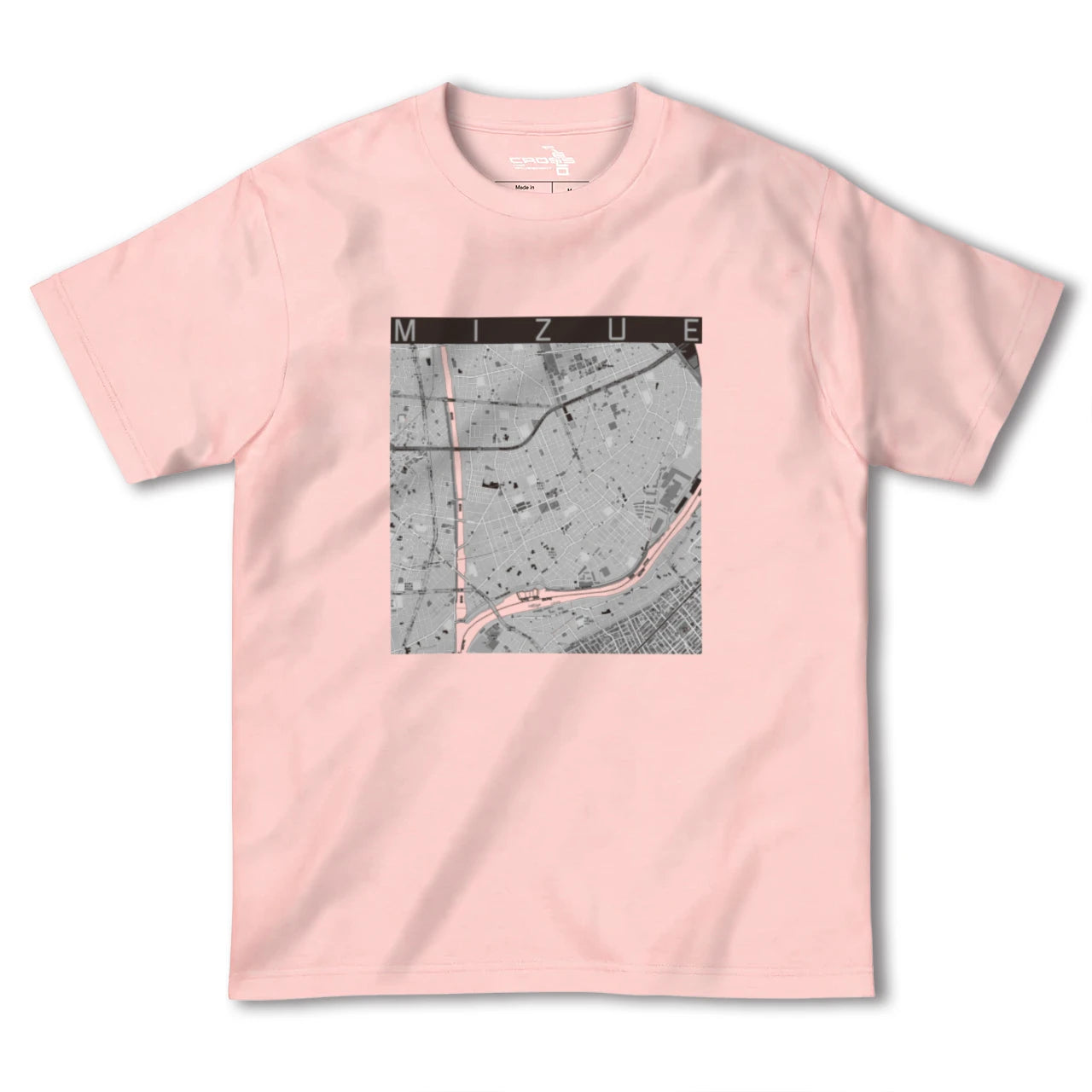 【瑞江（東京都）】地図柄ヘビーウェイトTシャツ