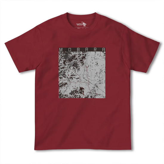 【茂原（千葉県）】地図柄ヘビーウェイトTシャツ