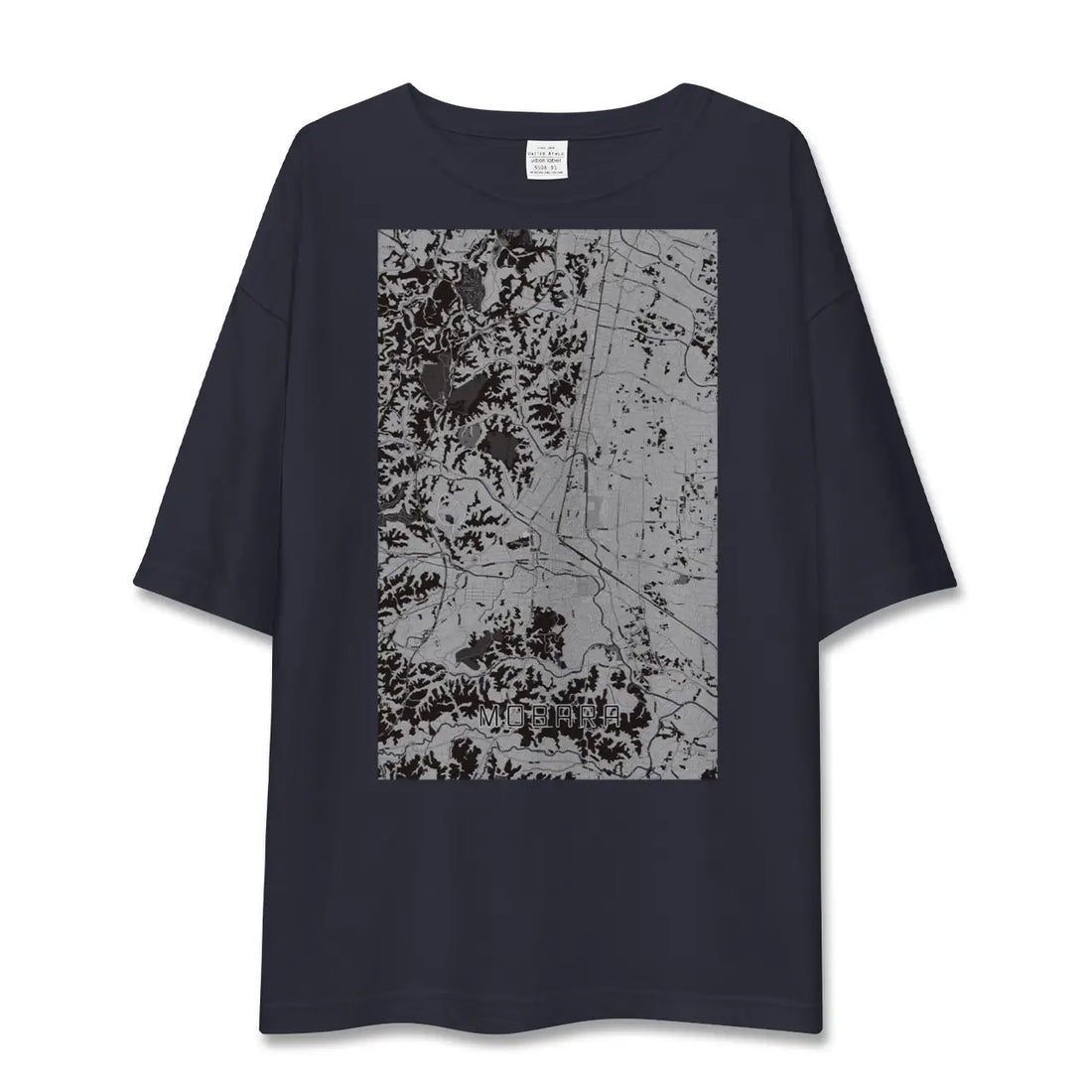 【茂原（千葉県）】地図柄ビッグシルエットTシャツ