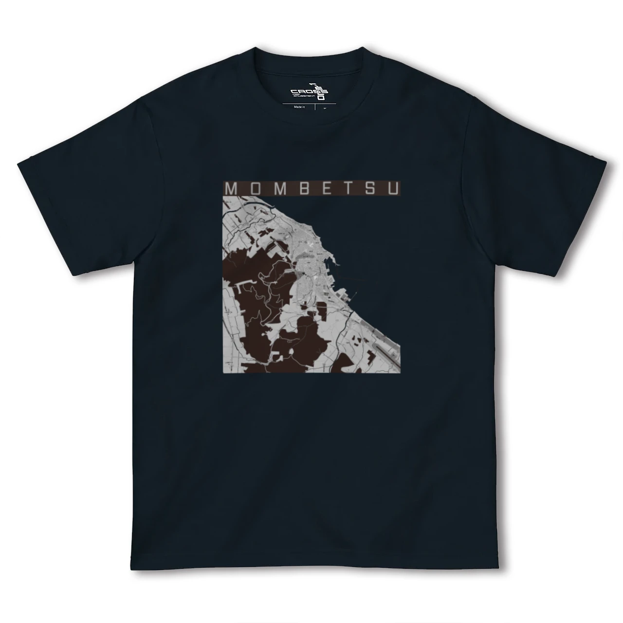 【紋別（北海道）】地図柄ヘビーウェイトTシャツ