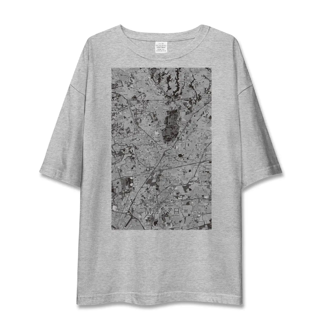 【モンツァ（イタリア）】地図柄ビッグシルエットTシャツ