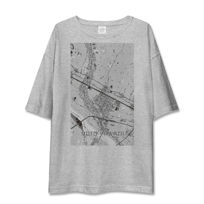【本八幡（千葉県）】地図柄ビッグシルエットTシャツ
