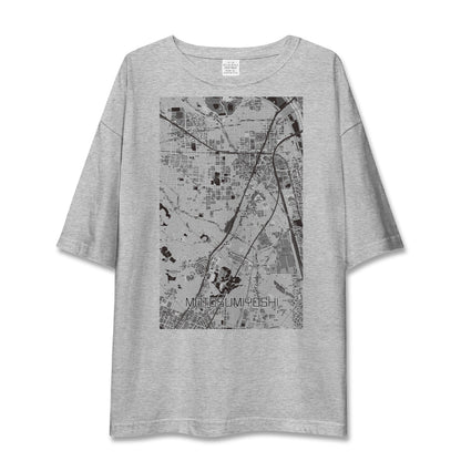 【元住吉（神奈川県）】地図柄ビッグシルエットTシャツ