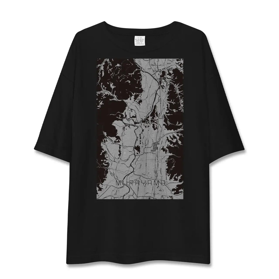 【村山(山形県)】地図柄ビッグシルエットTシャツ