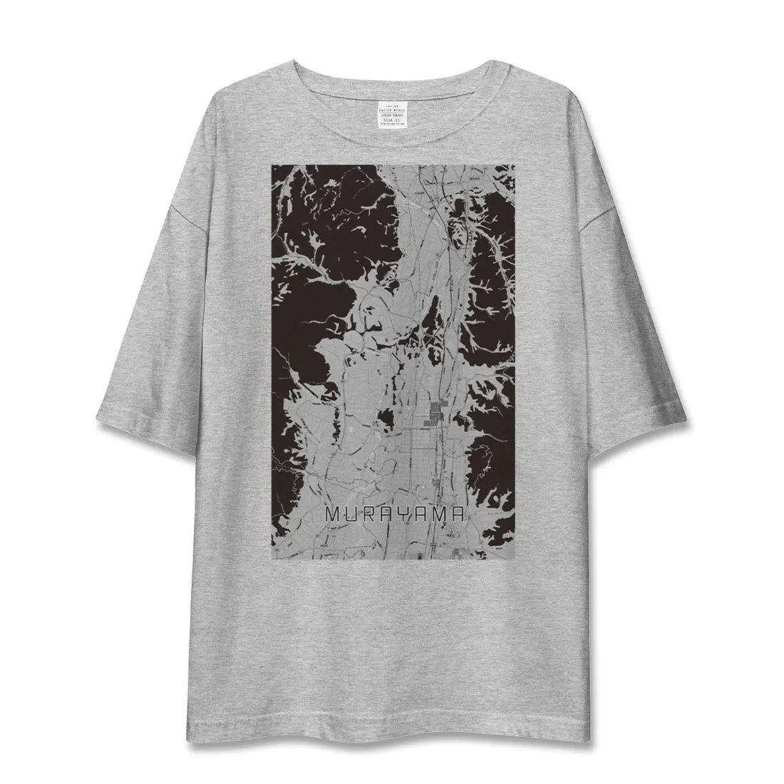 【村山（山形県）】地図柄ビッグシルエットTシャツ