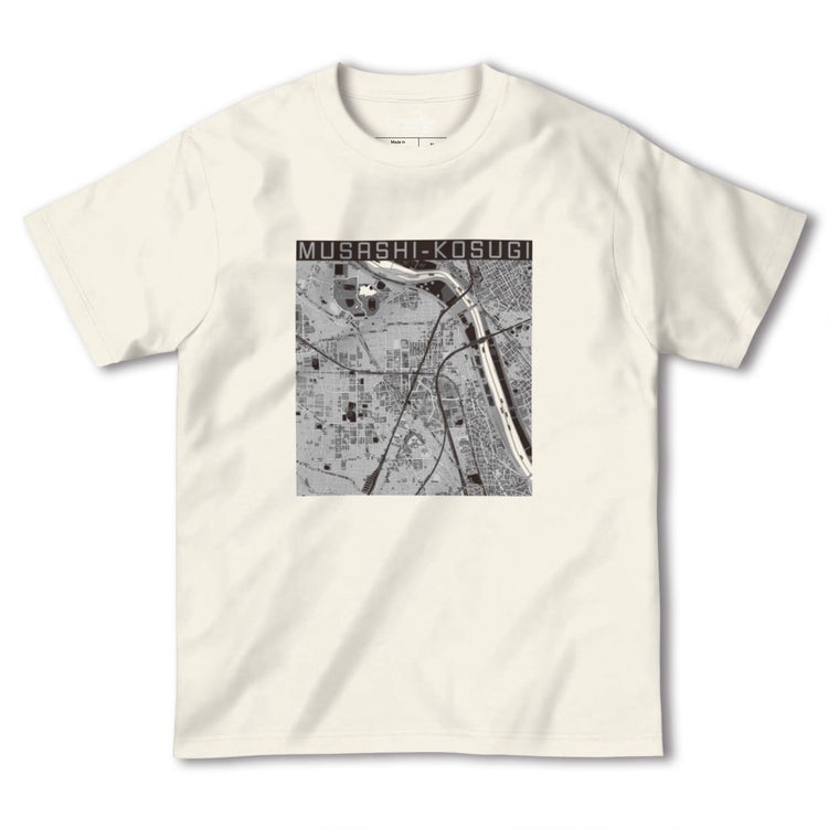 【武蔵小杉（神奈川県）】地図柄ヘビーウェイトTシャツ