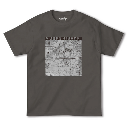 【武蔵境2（東京都）】地図柄ヘビーウェイトTシャツ