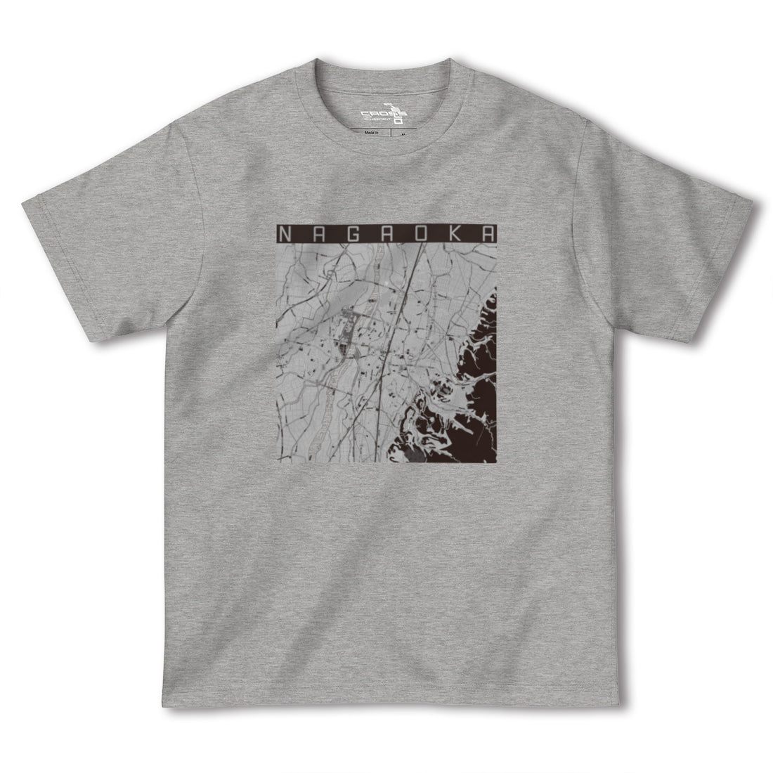 【長岡(新潟県)】地図柄ヘビーウェイトTシャツ