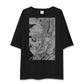 【長岡京（京都府）】地図柄ビッグシルエットTシャツ