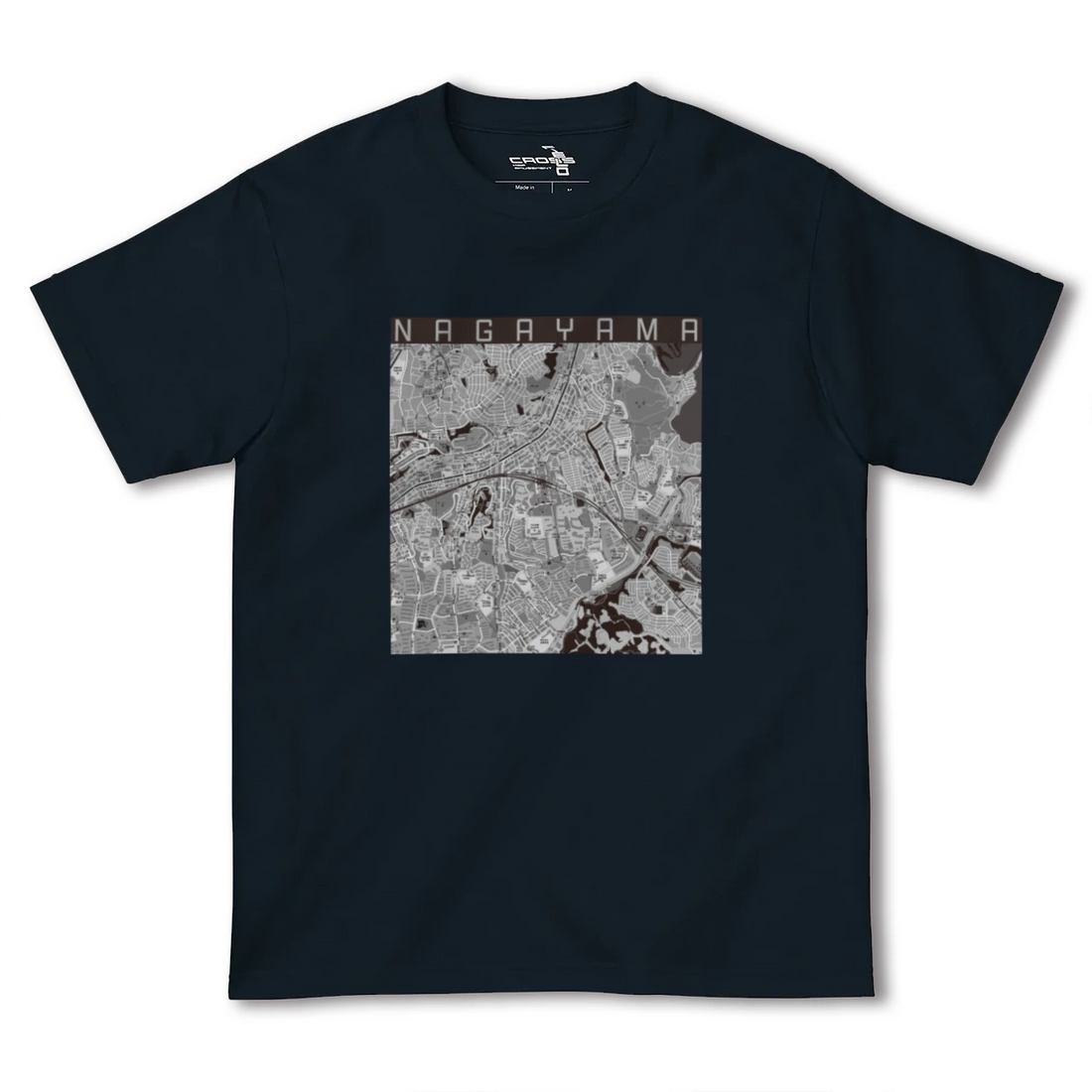 【永山(東京都)】地図柄ヘビーウェイトTシャツ