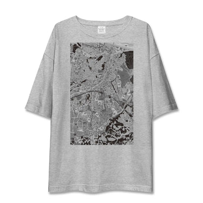 【永山（東京都）】地図柄ビッグシルエットTシャツ