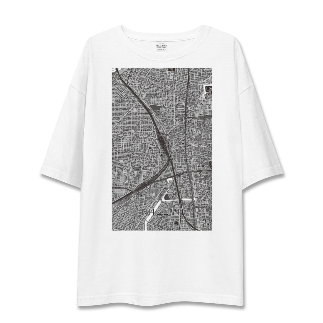 【名古屋2(愛知県)】地図柄ビッグシルエットTシャツ