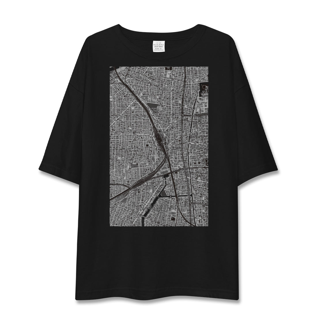 【名古屋2(愛知県)】地図柄ビッグシルエットTシャツ