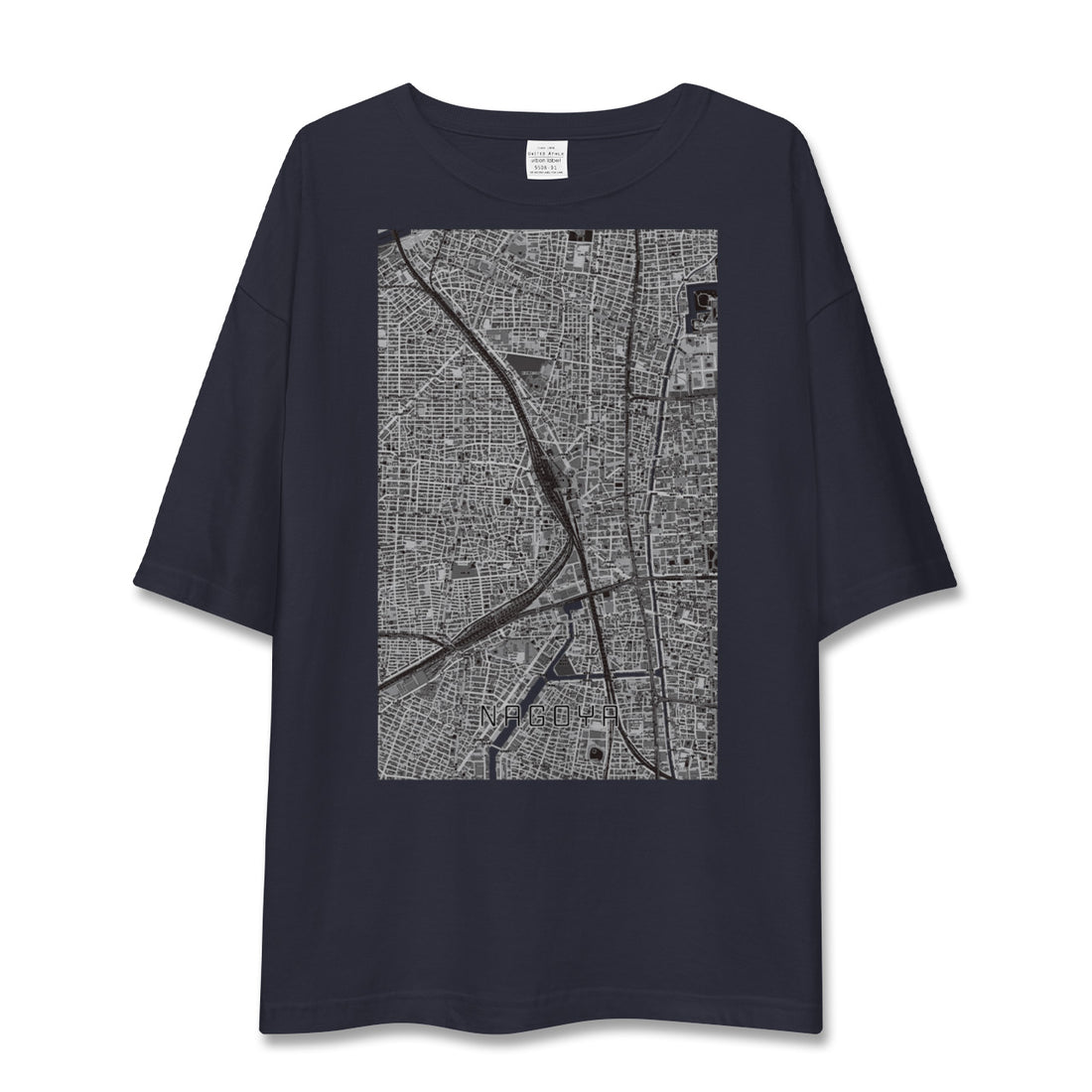 【名古屋2（愛知県）】地図柄ビッグシルエットTシャツ