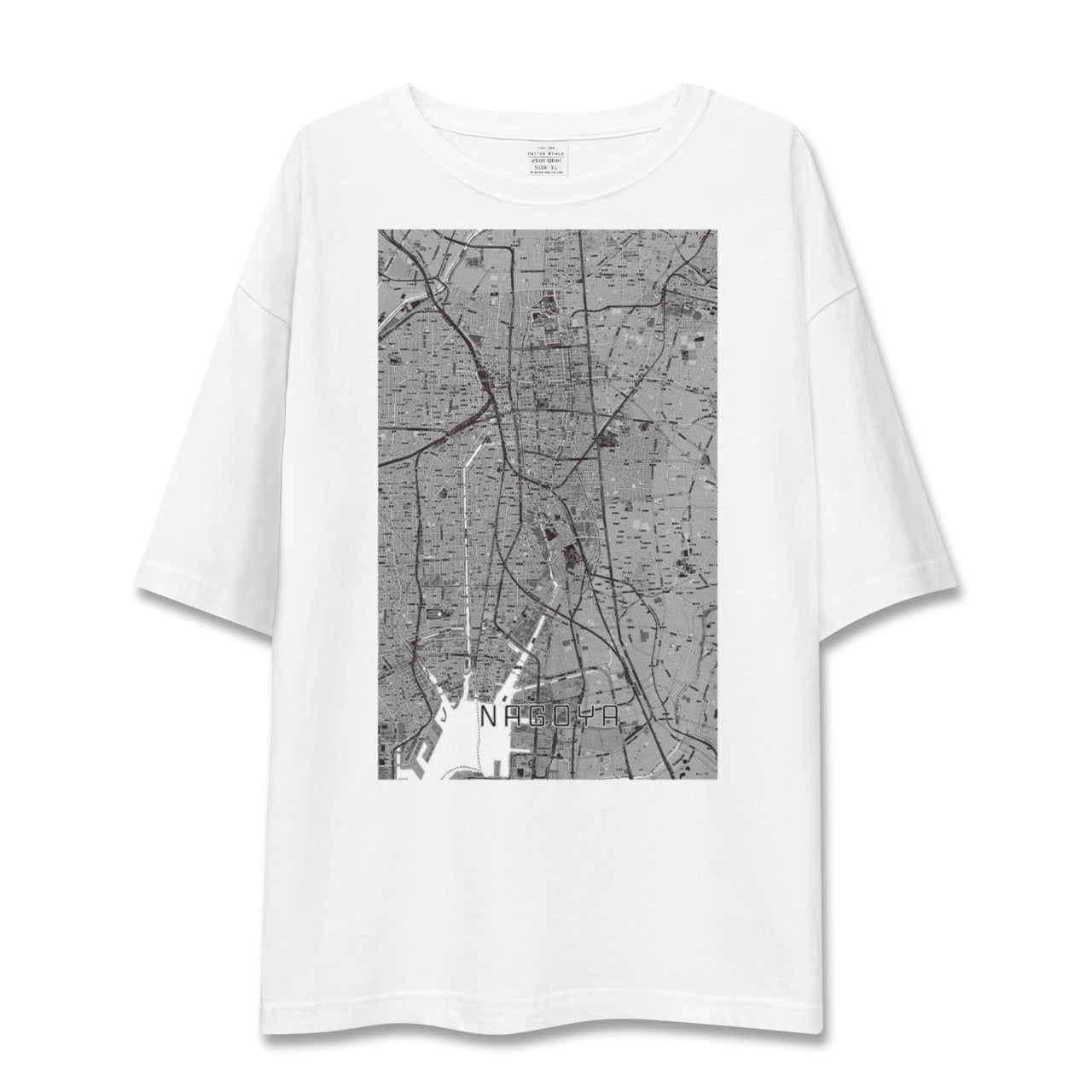 【名古屋（愛知県）】地図柄ビッグシルエットTシャツ