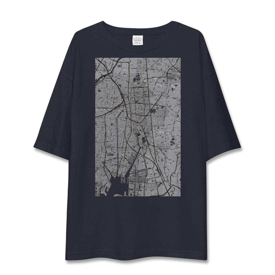 【名古屋（愛知県）】地図柄ビッグシルエットTシャツ