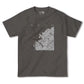 【那覇（沖縄県）】地図柄ヘビーウェイトTシャツ