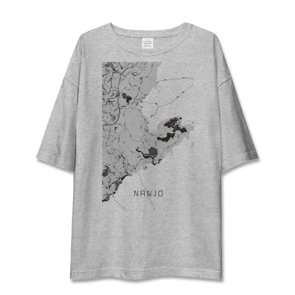【南城（沖縄県）】地図柄ビッグシルエットTシャツ