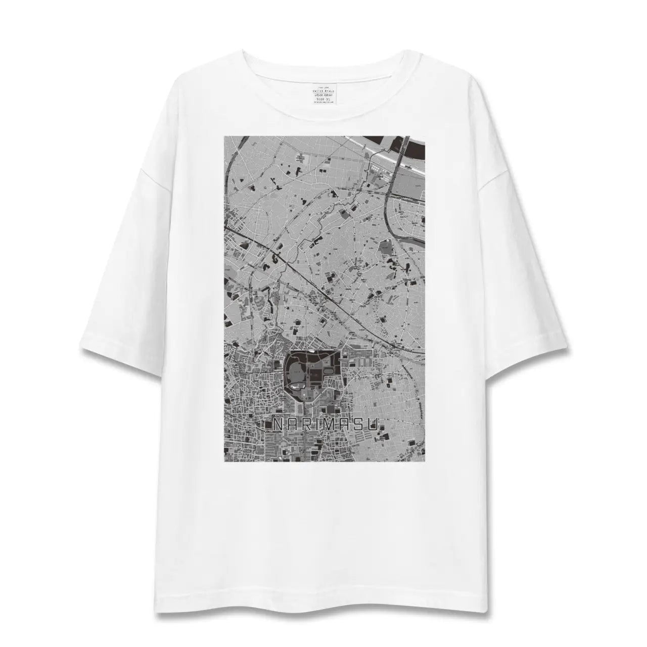 【成増（東京都）】地図柄ビッグシルエットTシャツ