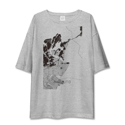 【鳴門（徳島県）】地図柄ビッグシルエットTシャツ