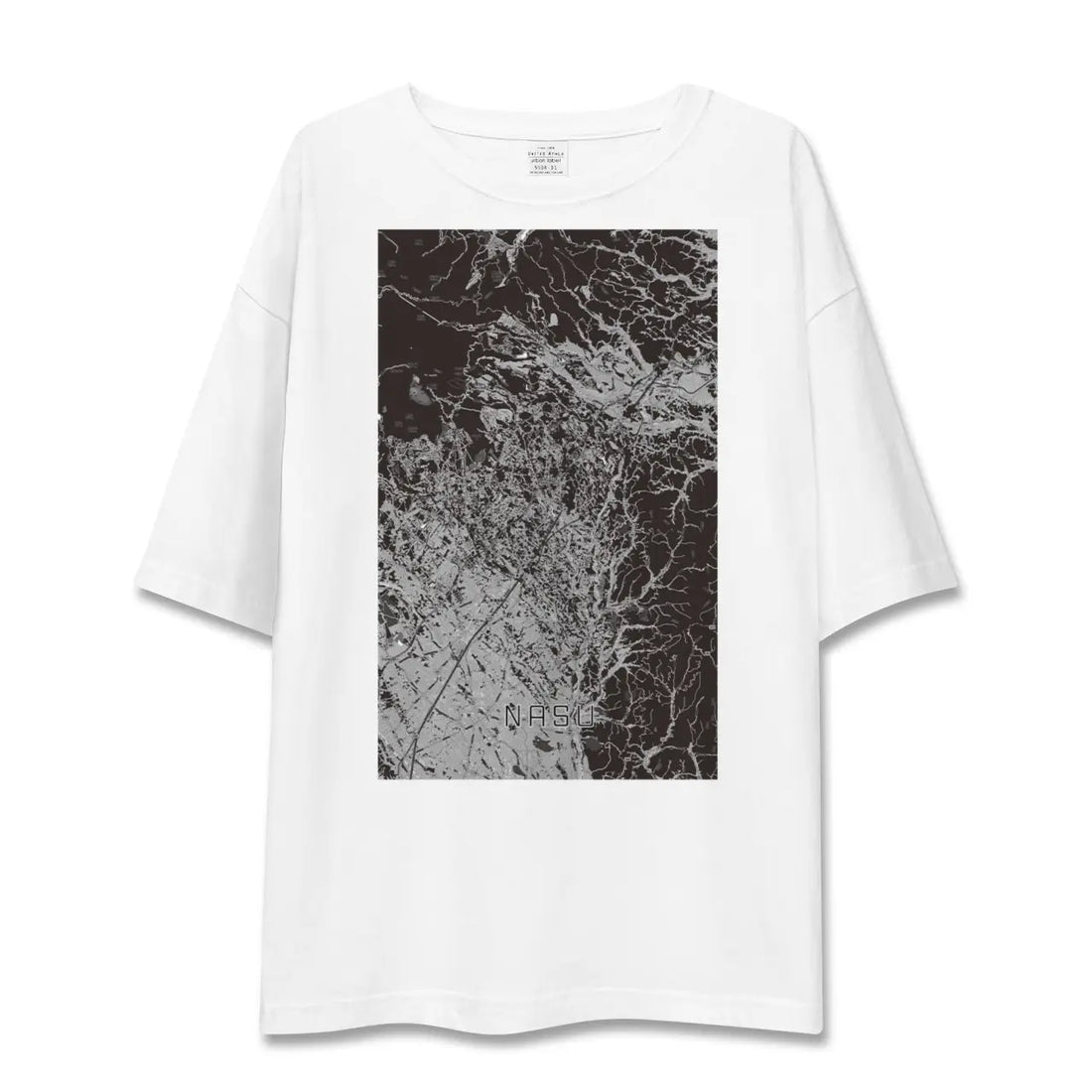 【那須(栃木県)】地図柄ビッグシルエットTシャツ