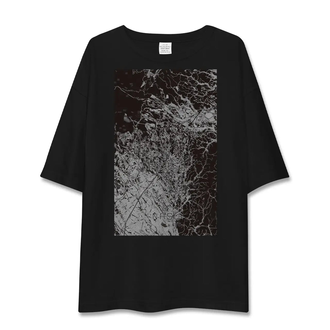 【那須（栃木県）】地図柄ビッグシルエットTシャツ