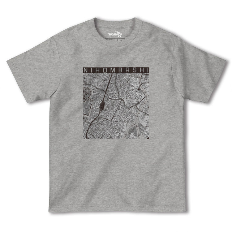 【日本橋（東京都）】地図柄ヘビーウェイトTシャツ