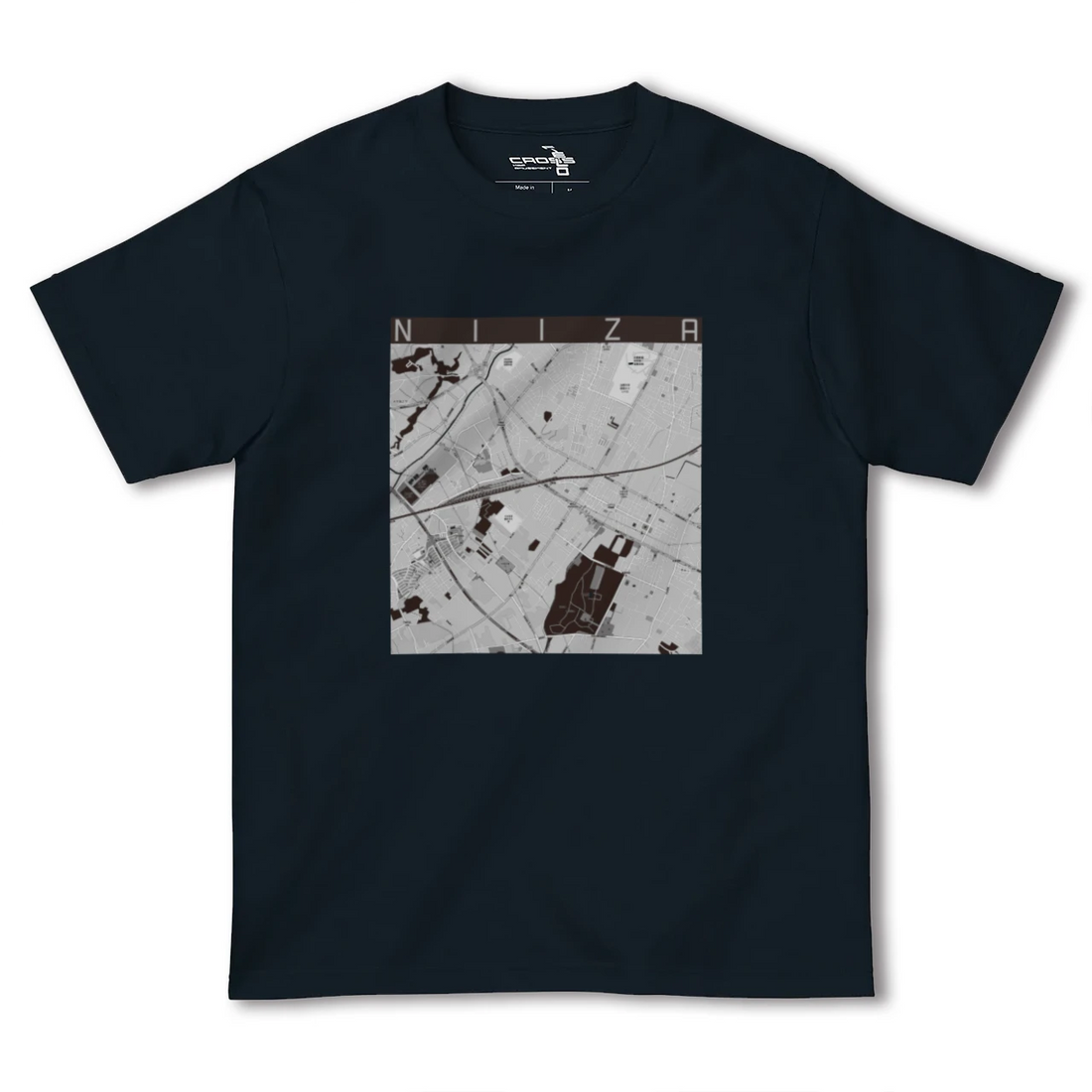 【新座(埼玉県)】地図柄ヘビーウェイトTシャツ