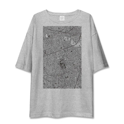 【西馬込（東京都）】地図柄ビッグシルエットTシャツ