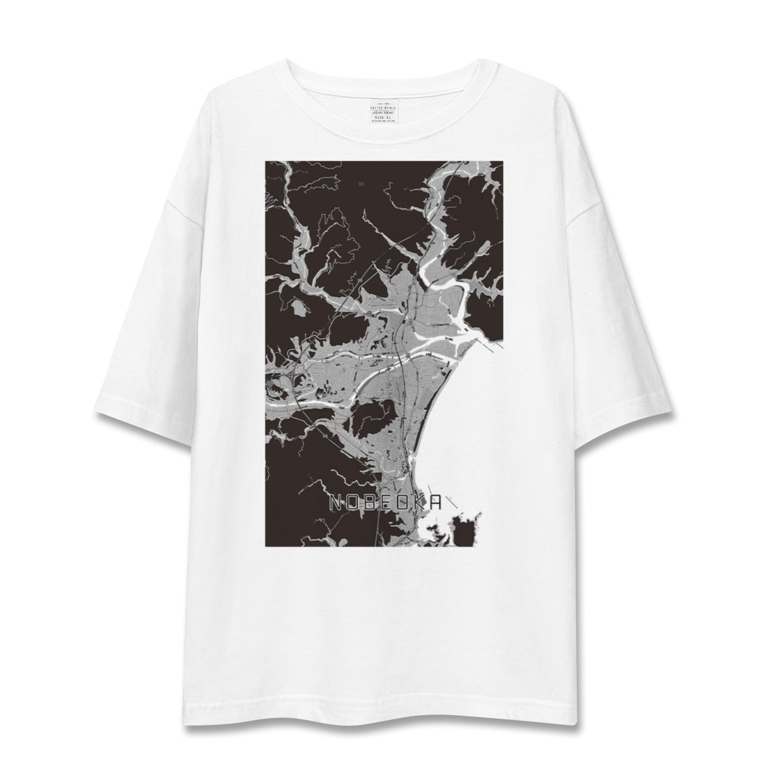 【延岡(宮崎県)】地図柄ビッグシルエットTシャツ