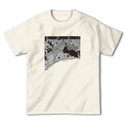 【野比（神奈川県）】地図柄ヘビーウェイトTシャツ