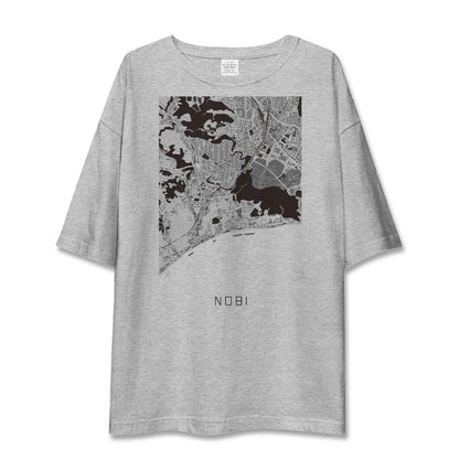 【野比（神奈川県）】地図柄ビッグシルエットTシャツ