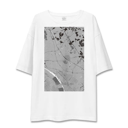 【野田市（千葉県）】地図柄ビッグシルエットTシャツ