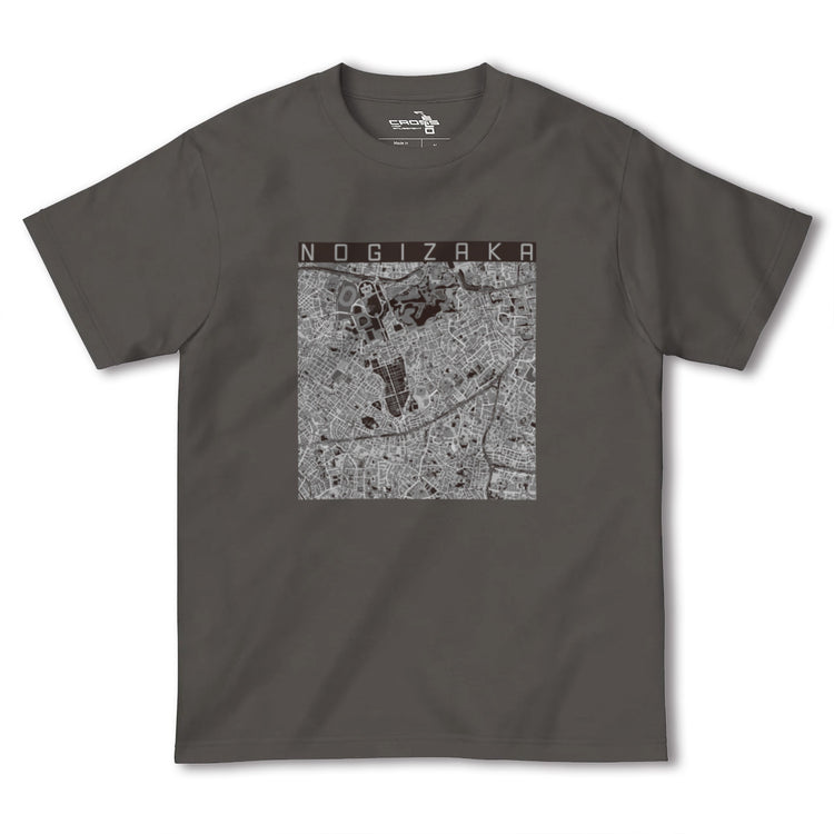 【乃木坂（東京都）】地図柄ヘビーウェイトTシャツ