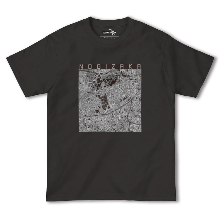 【乃木坂（東京都）】地図柄ヘビーウェイトTシャツ