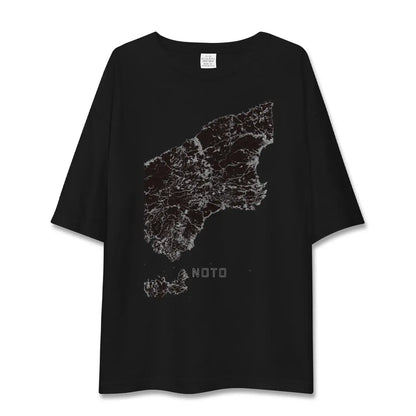 【能登（石川県）】地図柄ビッグシルエットTシャツ