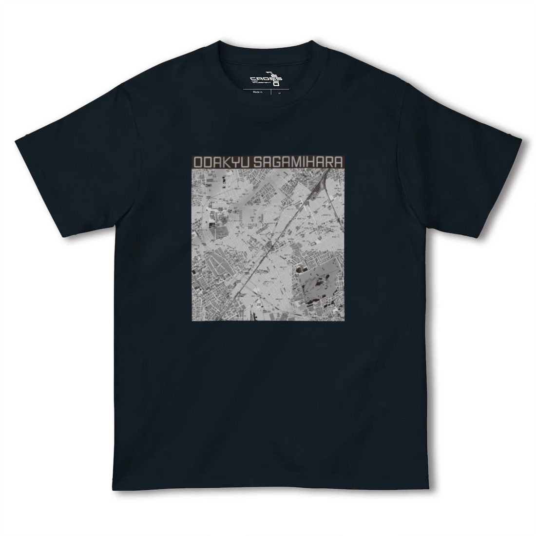 【小田急相模原(神奈川県)】地図柄ヘビーウェイトTシャツ
