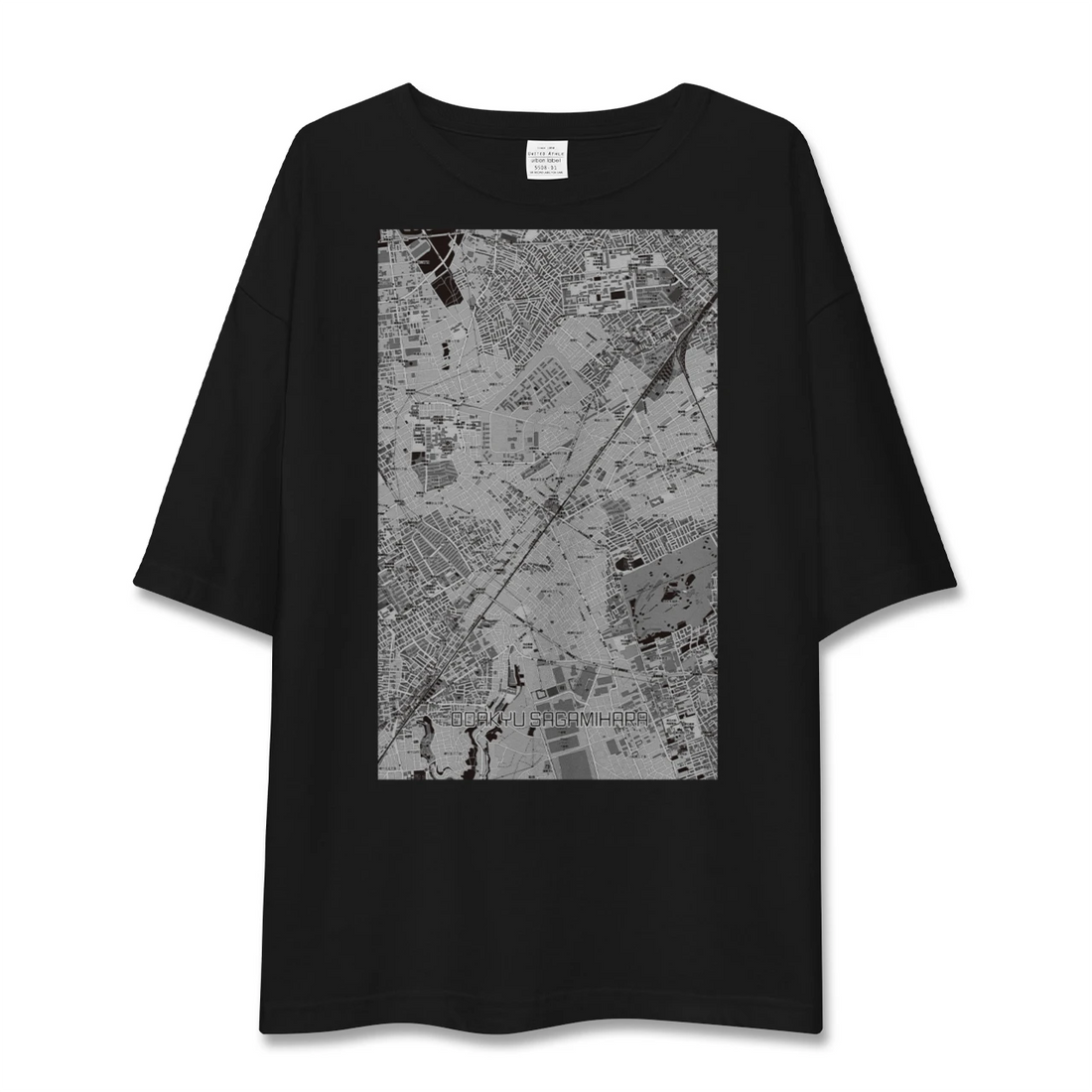 【小田急相模原(神奈川県)】地図柄ビッグシルエットTシャツ