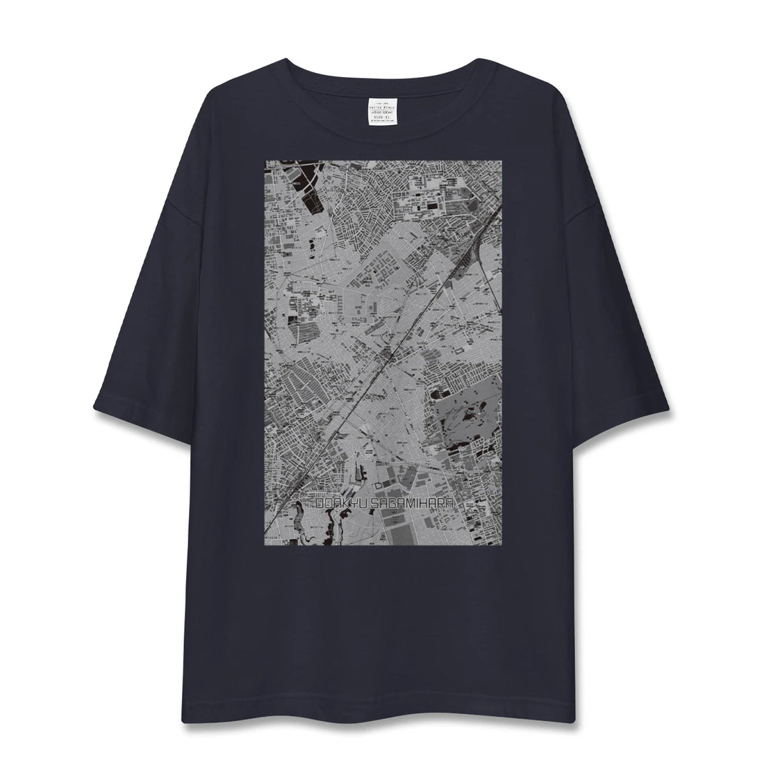 【小田急相模原(神奈川県)】地図柄ビッグシルエットTシャツ