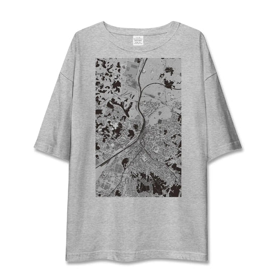 【大船（神奈川県）】地図柄ビッグシルエットTシャツ